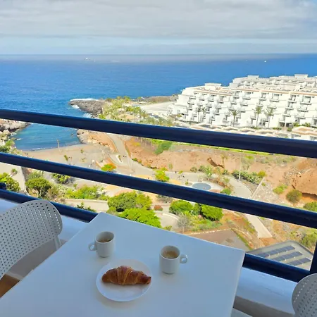 Ocean Sunset View, Air Conditioned, Renovated Lägenhet Costa Adeje (Tenerife)
